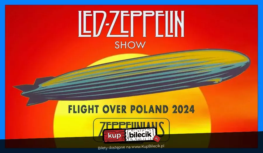 Led-Zeppelin Show by Zeppelinians. Flight Over Poland 2024 Tour