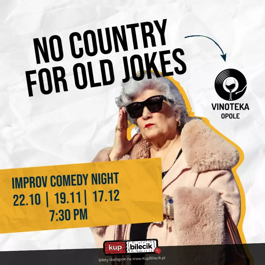 No Country for Old Jokes - Improv Comedy Night