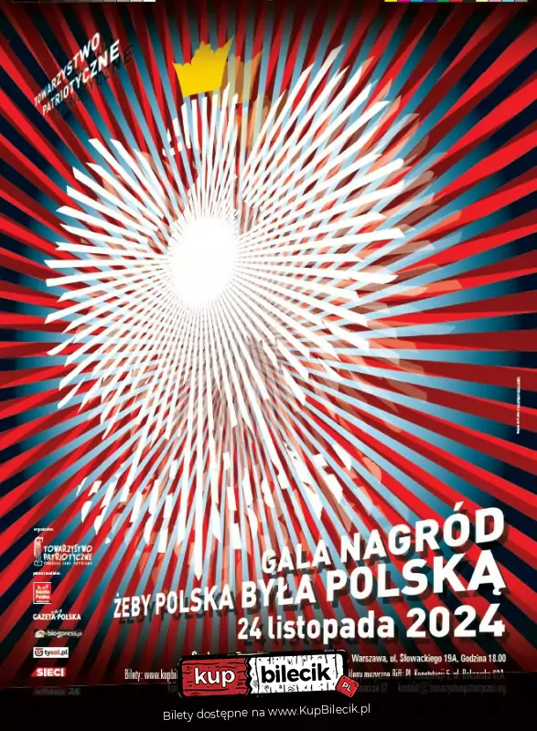 XII Galowy koncert i wręczenie nagród Żeby Polska była Polską za rok 2024