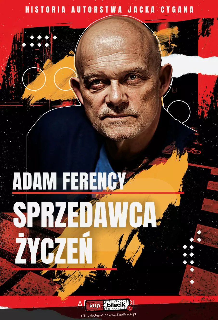 Sprzedawca Życzeń - Adam Ferency w monodramie Jacka Cygana