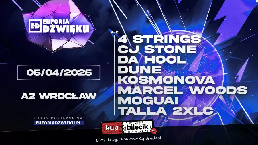 4Strings | CJ Stone | Dune Kosmonova | Marcel Woods | Moguai | Talla 2XLC