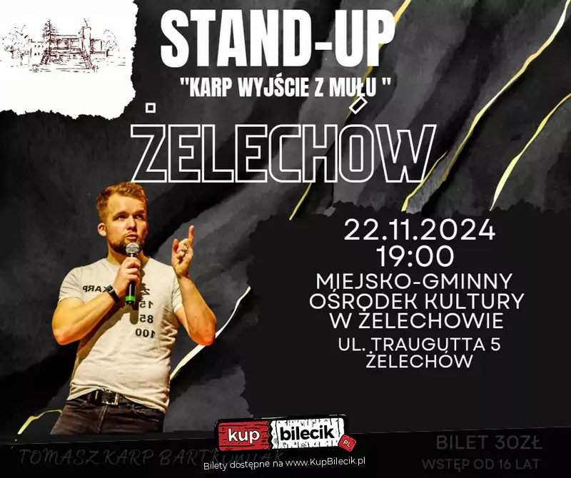 Stand-up Karp wyjście z mułu