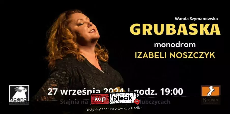 Grubaska - czyli życie w rozmiarze XXL - Teatr Scena Poczekalnia