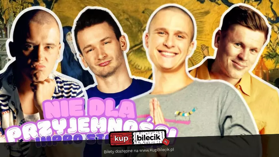 Bartek Strusiński, Kuba Wu, Filip Puzyr i Kuba Dąbrowski komentują .