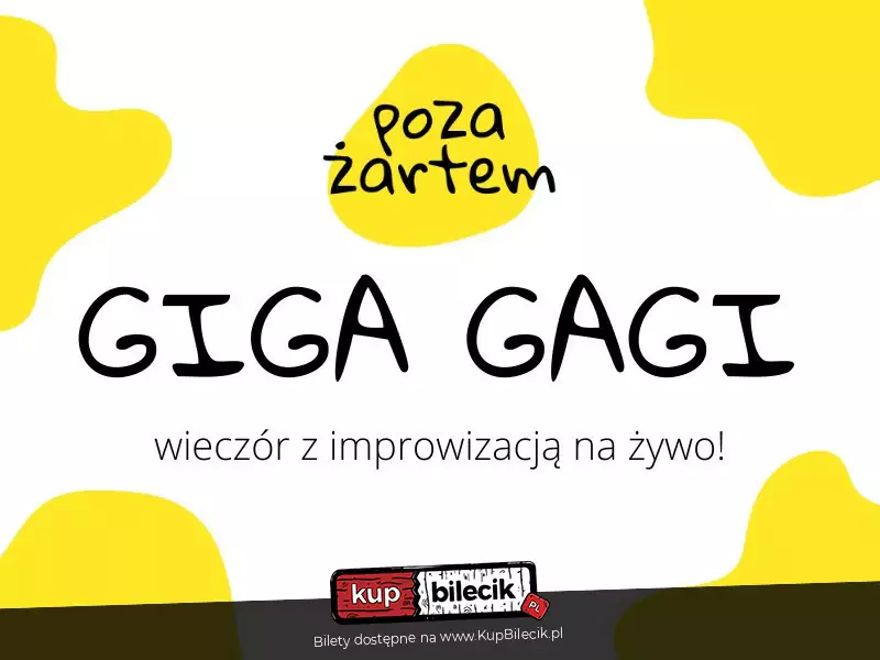 giga gagi - wieczór z improwizacją na żywo!