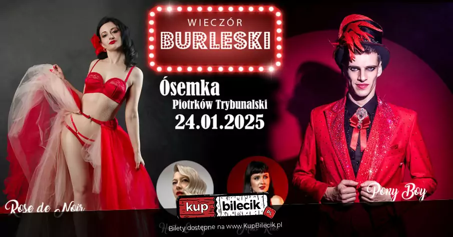 Burleska by Rose de Noir w pubie Ósemka