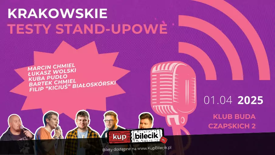 Stand-up: krakowskie testy stand-upowe