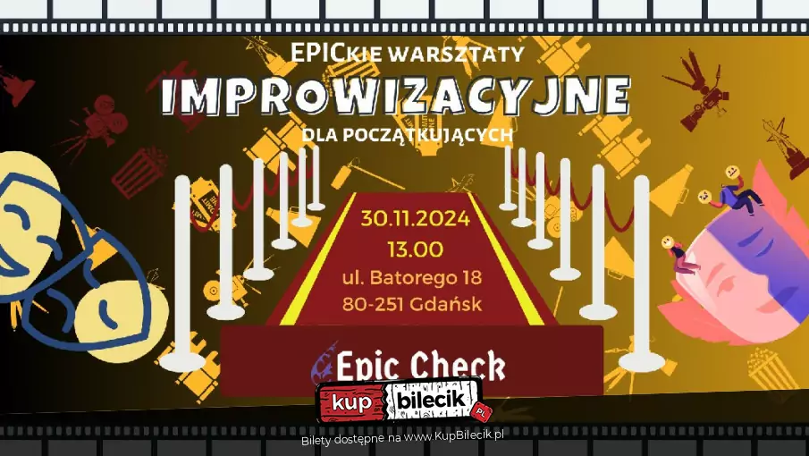 EPICkie Warsztaty Improwizacji dla Początkujących: Wybuchnij śmiechem!