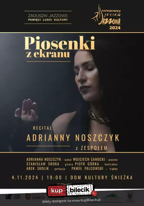 Adrianna Noszczyk z zespołem