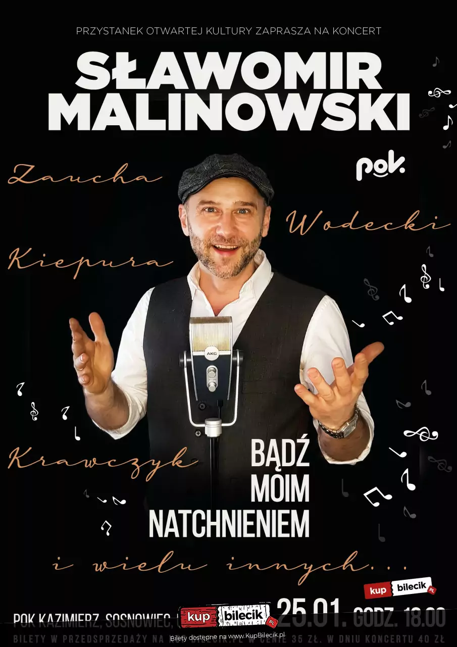 Jesteś moim natchnieniem - koncert Sławomira Malinowskiego