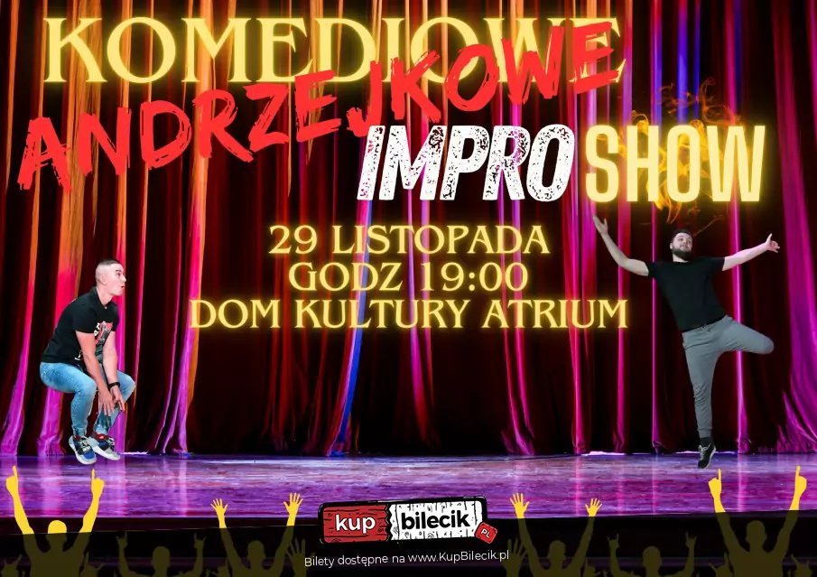 Komediowe ImproShow - wieczór z komedią improwizowaną!