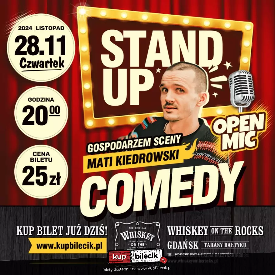 Stand Up: Mateusz Kiedrowski