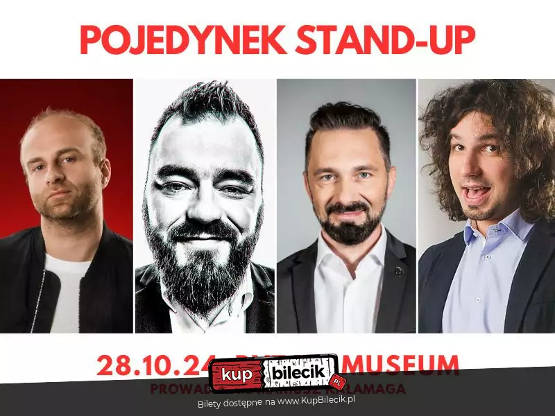 Pojedynek stand-up w składzie: Robert Korólczyk, Łukasz Kaczmarczyk, Marcin Zbigniew Wojciech